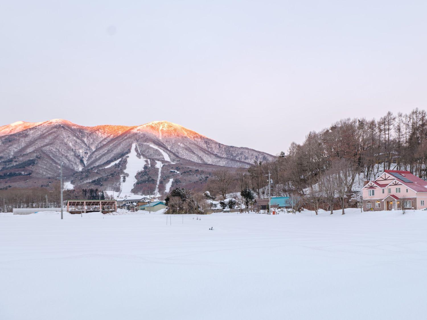 向日葵膳宿旅馆 Iizuna 外观 照片